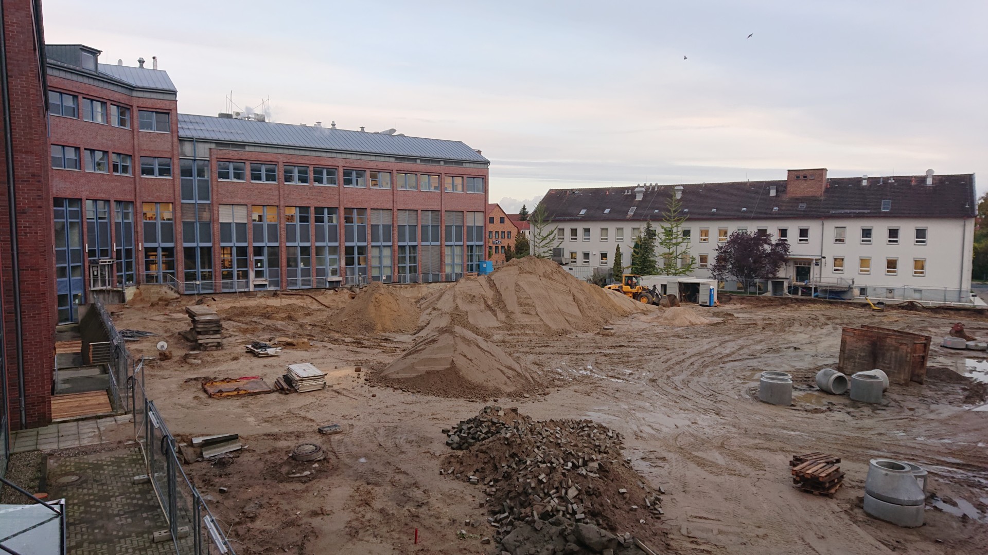 Aufräumarbeiten