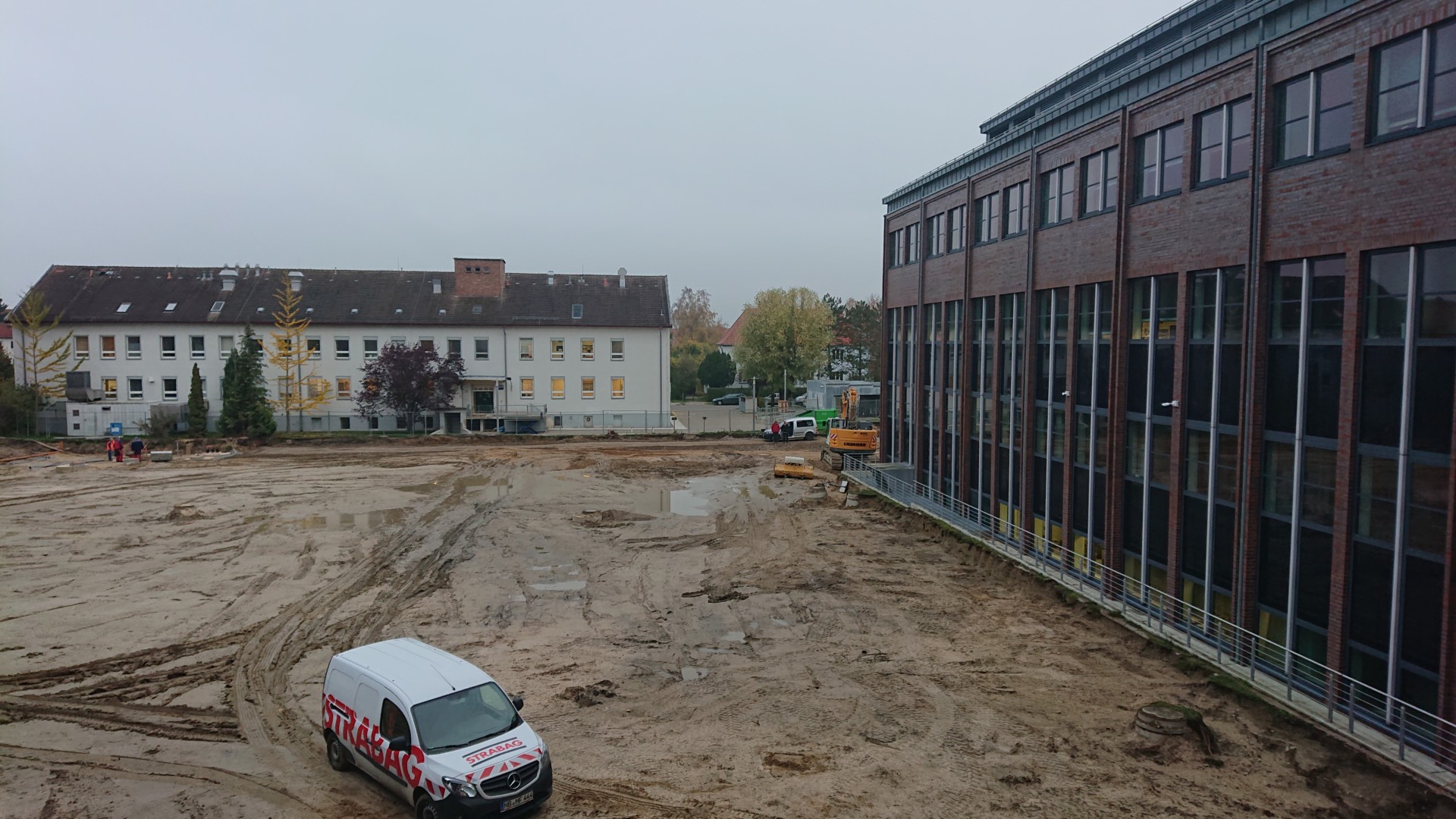 Baustraßenarbeiten