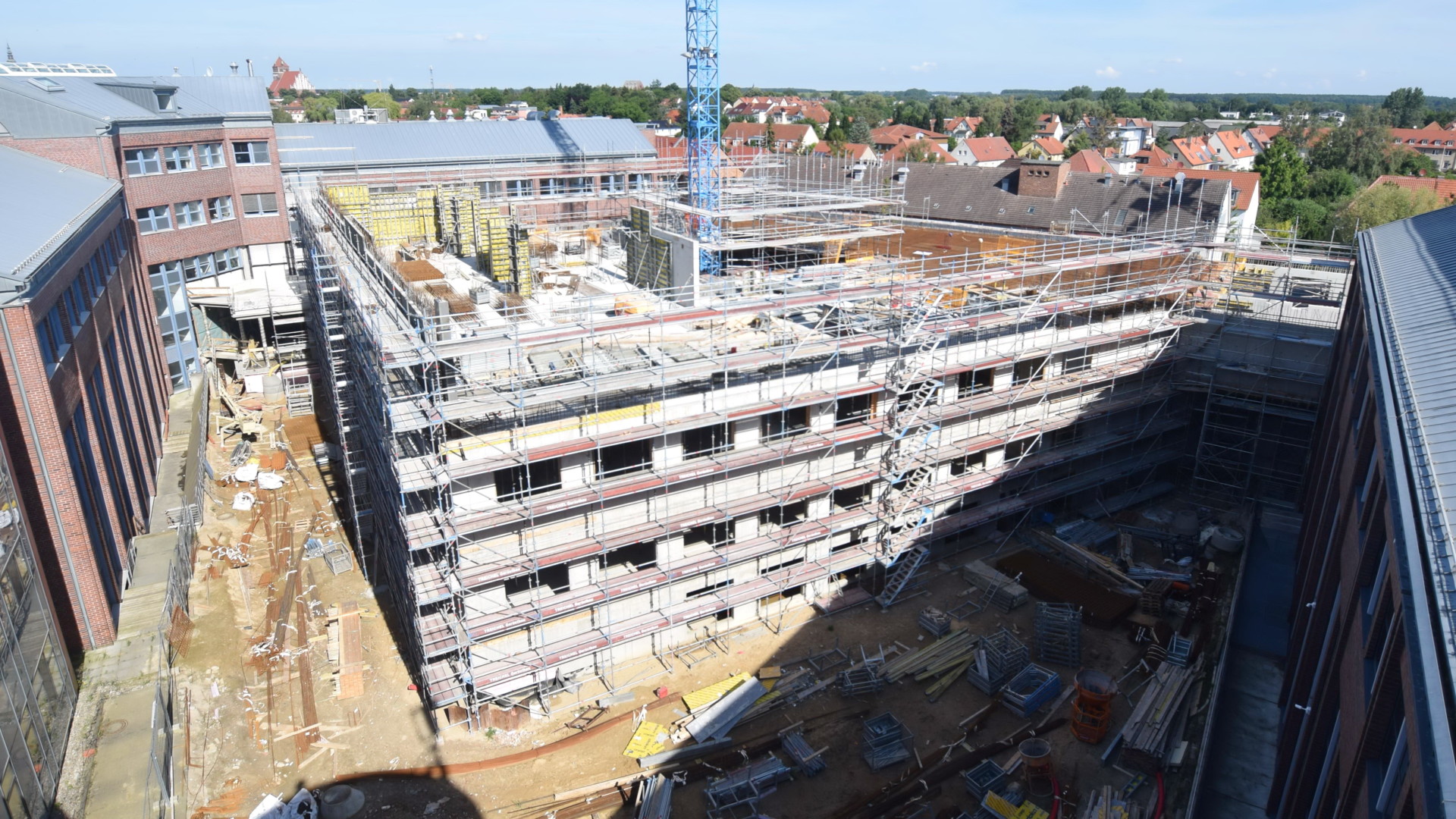 Kein Sommerurlaub auf der Baustelle